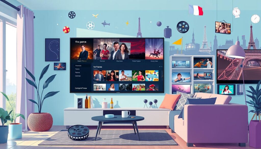 Contenu de services IPTV en France